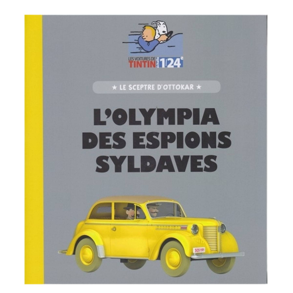 Tim & Struppi Collectible Car 1:24 L’Olympia kaufen | Tintin Modellauto | Hoppla Stuff